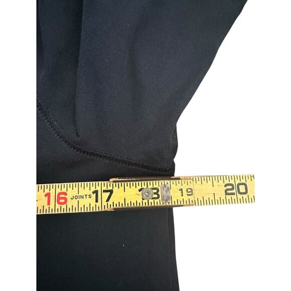 Heide OST Women's Black V-neckline Short Sleeves Oversized T-Shirt Size Medium - Picture 5 of 5